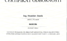 Certifikat 2003